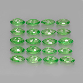 Granato tsavorite naturale verde da  ct, marchesa, VS