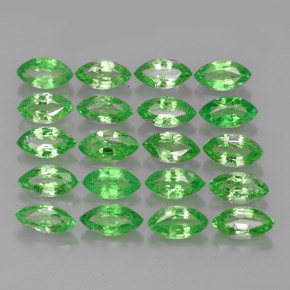 Granato tsavorite naturale verde da  ct, marchesa, VS