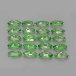 Granato tsavorite naturale verde da  ct, marchesa, VS