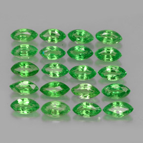 Granato tsavorite naturale verde da  ct, marchesa, VS