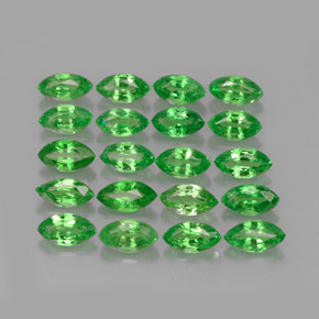Granato tsavorite naturale verde da  ct, marchesa, VS