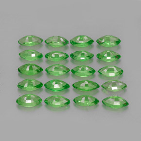 Granato tsavorite naturale verde da  ct, marchesa, VS