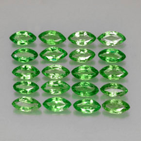 Granato tsavorite naturale verde da  ct, marchesa, VS