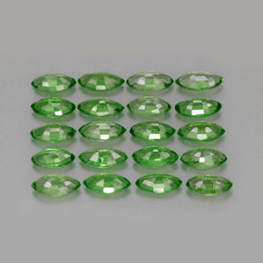 Granato tsavorite naturale verde da  ct, marchesa, VS