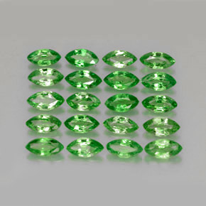 Granato tsavorite naturale verde da  ct, marchesa, VS