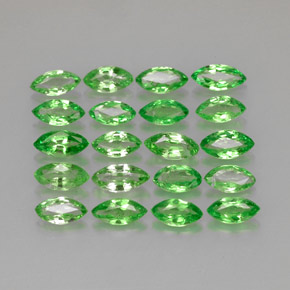 Granato tsavorite naturale verde da  ct, marchesa, VS