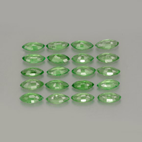 Granato tsavorite naturale verde da 3,00 ct, marchesa, VS