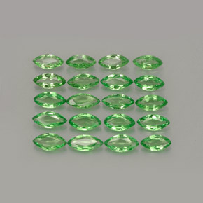 Granato tsavorite naturale verde da  ct, marchesa, VS