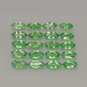 Granato tsavorite naturale verde da  ct, marchesa, VS