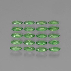 Granato tsavorite naturale verde da 2,87 ct, marchesa, VS