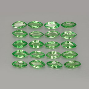 Granato tsavorite naturale verde da  ct, marchesa, VS