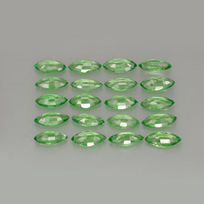 Granato tsavorite naturale verde da  ct, marchesa, VS