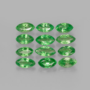 Granato tsavorite naturale verde da  ct, marchesa, VS