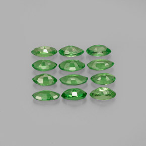 Granato tsavorite naturale verde da  ct, marchesa, VS