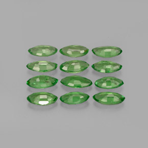 Granato tsavorite naturale verde da  ct, marchesa, VS