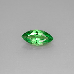 Granato Tsavorite Cromo verde naturale da 0.96 ct, Taglio marquise, VVS-VS
