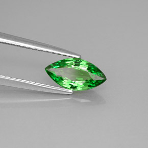Granato tsavorite naturale verde da 0,89 ct, marchesa, VVS-VS