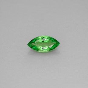 Granato Tsavorite Cromo verde naturale da 0.66 ct, Taglio marquise, VVS-VS