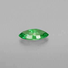 Granato Tsavorite Cromo verde naturale da 0.64 ct, Taglio marquise, VS-SI