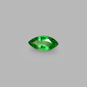 Granato tsavorite naturale verde da 0,38 ct, marchesa, VVS-VS