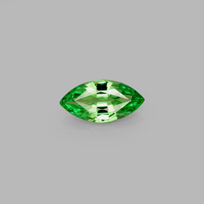 Granato tsavorite naturale verde da 0,41 ct, marchesa, VVS-VS