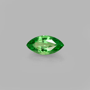 Granato tsavorite naturale verde da 0,48 ct, marchesa, VVS-VS