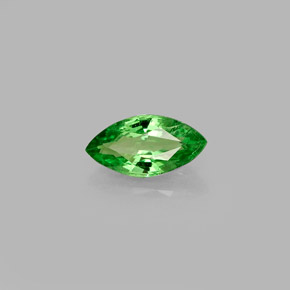 Granato tsavorite naturale verde da 0,51 ct, marchesa, VVS-VS