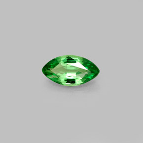 Granato Tsavorite Cromo verde naturale da 0.46 ct, Taglio marquise, VVS-VS