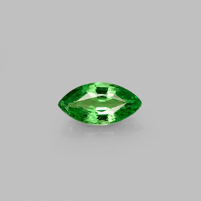 Granato tsavorite naturale verde da 0,45 ct, marchesa, VVS-VS
