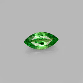Granato Tsavorite Cromo verde naturale da 0.46 ct, Taglio marquise, VS-SI