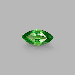 Granato Tsavorite Cromo verde naturale da 0.46 ct, Taglio marquise, VS-SI