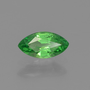 Granato tsavorite naturale verde da 0,43 ct, marchesa, VS