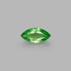 Granato tsavorite naturale verde da 0,44 ct, marchesa, VS