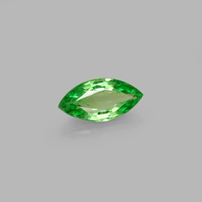 Granato tsavorite naturale verde da 0,44 ct, marchesa, VS