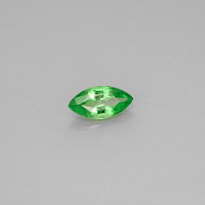 Granato tsavorite naturale verde da 0,42 ct, marchesa, VS