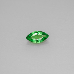 Granato tsavorite naturale verde da 0,41 ct, marchesa, VVS-VS