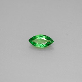 Granato tsavorite naturale verde da 0,41 ct, marchesa, VVS-VS
