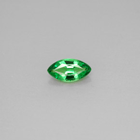 Granato tsavorite naturale verde da 0,43 ct, marchesa, VVS-VS