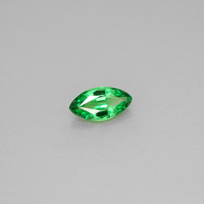 Granato tsavorite naturale verde da 0,43 ct, marchesa, VVS-VS