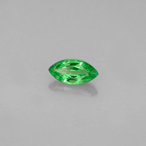 Granato tsavorite naturale verde da 0,30 ct, marchesa, VVS-VS