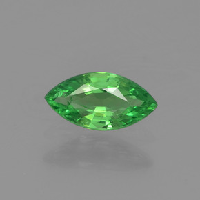 Granato tsavorite naturale verde da 0,37 ct, marchesa, VVS-VS