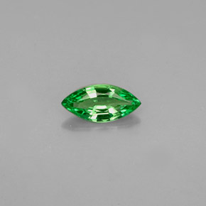 Granato tsavorite naturale verde da 0,32 ct, marchesa, VVS-VS