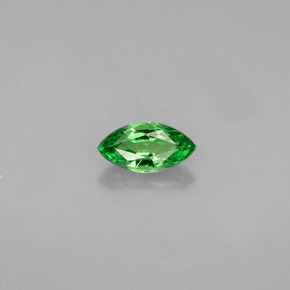 Granato tsavorite naturale verde da 0,32 ct, marchesa, VVS-VS