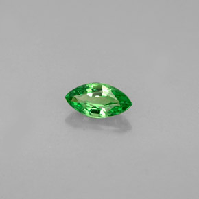 Granato tsavorite naturale verde da 0,32 ct, marchesa, VVS-VS