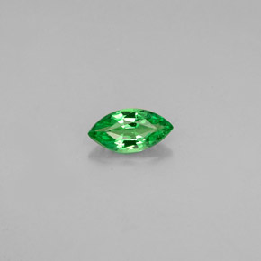 Granato tsavorite naturale verde da 0,27 ct, marchesa, VVS-VS