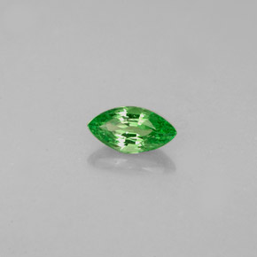 Granato tsavorite naturale verde da 0,32 ct, marchesa, VVS-VS