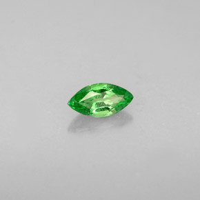 Granato tsavorite naturale verde da 0,29 ct, marchesa, VVS-VS