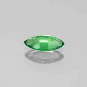 Granato tsavorite naturale verde da 0,34 ct, marchesa, VS