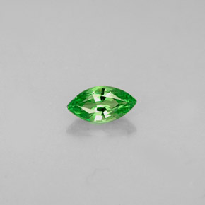 Granato tsavorite naturale verde da 0,32 ct, marchesa, VVS-VS