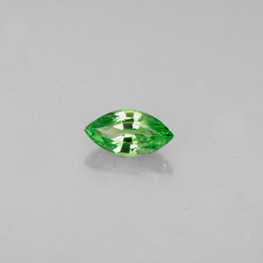 Granato tsavorite naturale verde da 0,32 ct, marchesa, VVS-VS